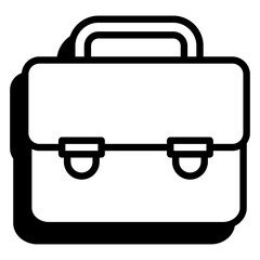 Briefcase Icon For Design Element