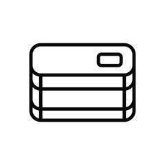 canned food icon vector design template simple and clean