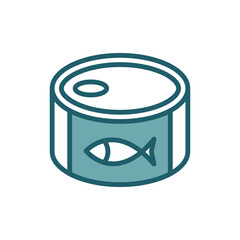 canned food icon vector design template simple and clean
