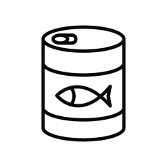 canned food icon vector design template simple and clean