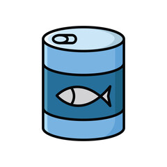 canned food icon vector design template simple and clean