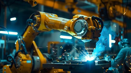 Robotic Welding for Future Automotive Production A Leap in Industrial Technology Generative ai