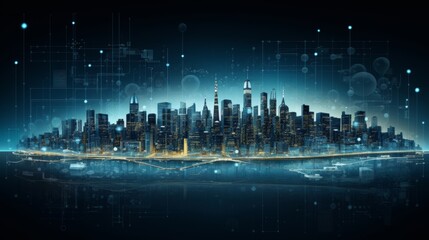 Visualize a cityscape where each building has its own protective shield symbolizing individual data encryption solutions.