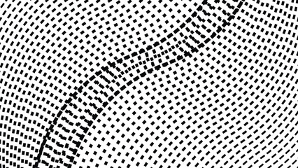 Black and white halftone pattern vector image for backdrop or wallpaper. Abstract Background dots halftone