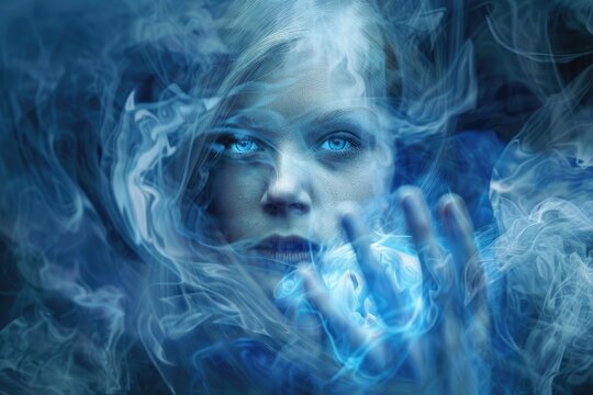 Telekinesis: Girl with Supernatural Mind Experiencing Mystic States of Precognition, Deja Vu 