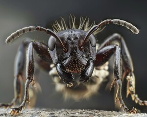 Peruvian Bullet Ant in Macro View: The Stunning Beauty of Paraponera Clavata