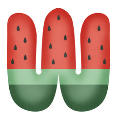 W Watermelon