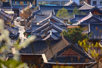 South Korea town - Jeonju Hanok Village