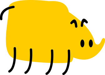 Fototapeta premium Animal Handdraw Illustration