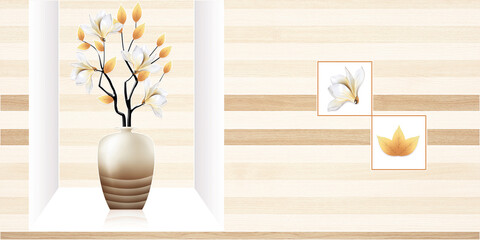 wood texture decor tiles design 