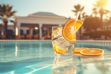 cocktail on the beach