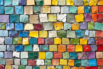 Mixed hue mosaics