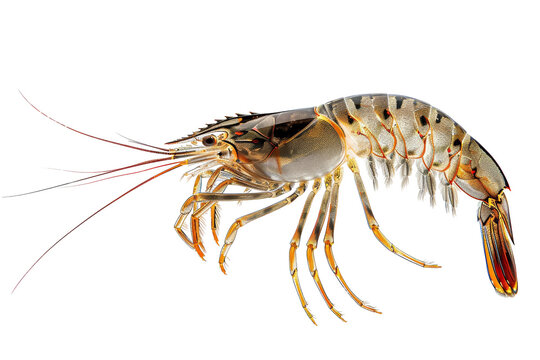 Exquisite Closeup of Tiger Prawn from the Indian Ocean