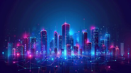 5G, 6G, Big data wireless network, high speed internet, cloud computing or connect diagram technology, Data storage, service, synchronize, online, financial, Connectivity global, smart city, Gen AI