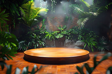 Fototapeta premium 3d Luxury Podium Stage Display Image