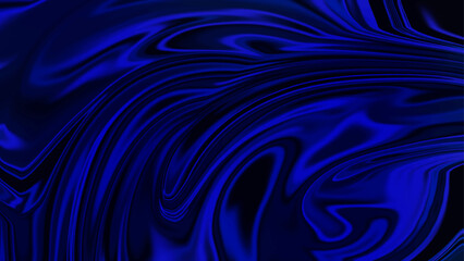 Deep blue, light blue colored holographic abstract design for neon background and wallpaper. Liquify Abstract Pattern with blue.