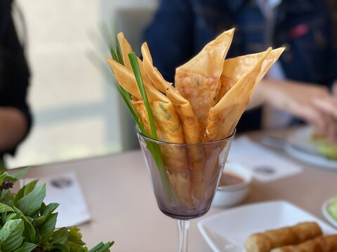 appetizer with chrimp
