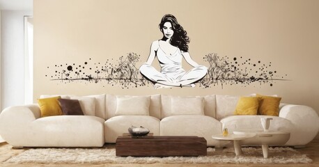 modern living room interior
