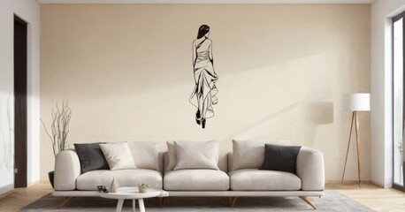 modern living room interior