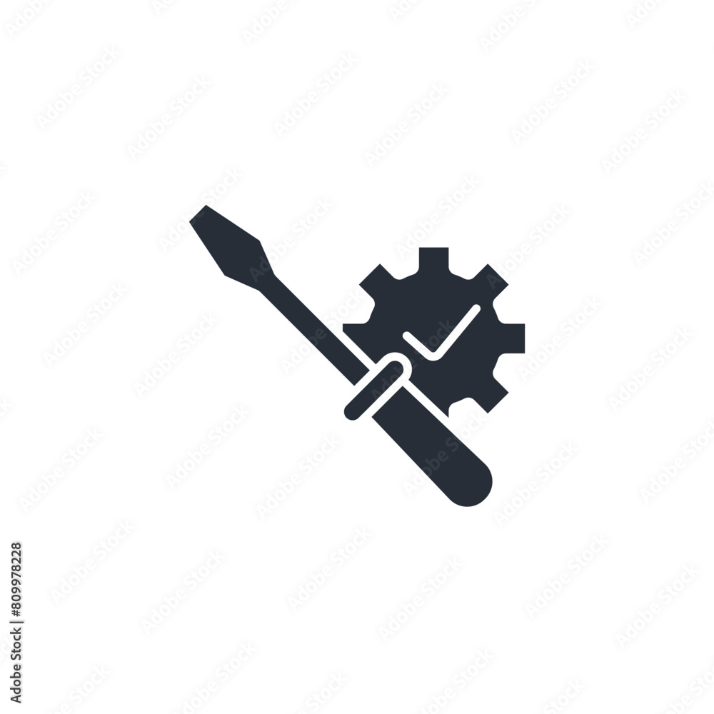 Poster fix icon. vector.editable stroke.linear style sign for use web design,logo.symbol illustration.