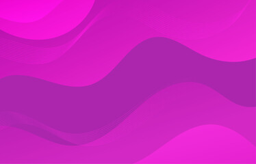 Pink Gradient Waves, pink background