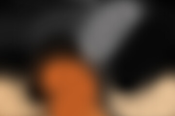 black and yellow abstract