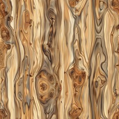 Cedar wood seamless pattern, wooden texture