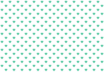 Heart MediumAquamarine color on white background. For Background.