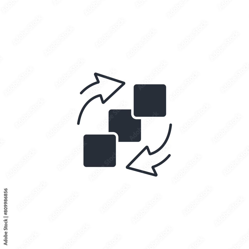 Poster replacement icon. vector.editable stroke.linear style sign for use web design,logo.symbol illustrati