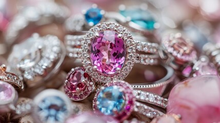 Gemstones in Jewelry generative ai