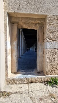 athina greece museum in stoa attalou in ancient agora place
