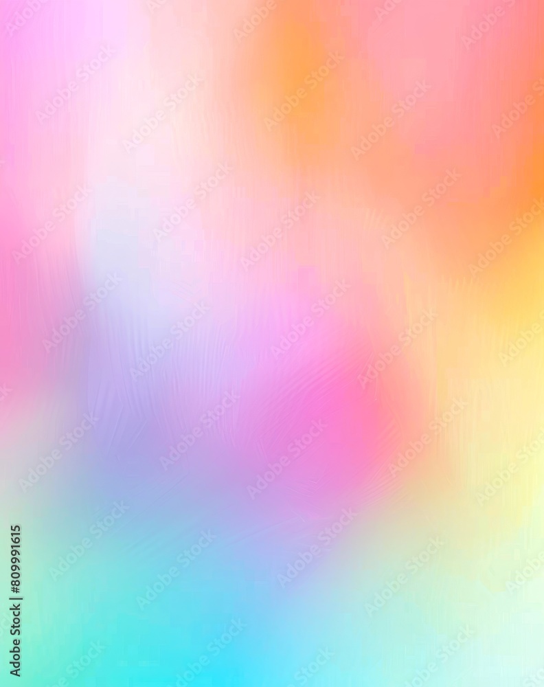 Poster abstract blurred background with colorful geometric shapes and a rainbow spectrum of light