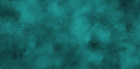 watercolor background concept design background with smoke, watercolor painted mottled blue background with vintage grunge, blue brush painted old grunge texture, Smoke in the dark blue texture.
