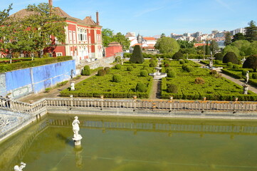 Palazzo Fronteira,il giardino