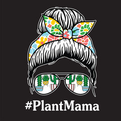  Plant Mom Mothers Day svg design