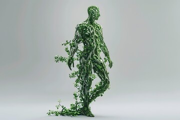 Human plant. From the concept of genetically editing plants with human DNA to create replacement organs in the future.