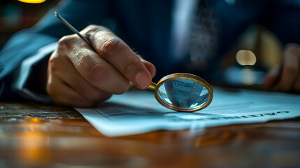 Photo realistic as Compliance Officer Auditing Business Accounts concept as A compliance officer audits business accounts to ensure adherence to tax laws and regulations mitigating