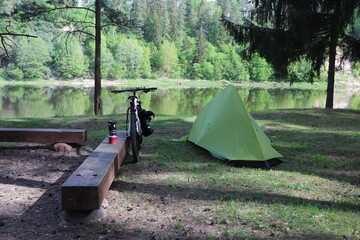 Park Regionalny Zakola Niemna (Litwa) - camping © Monika