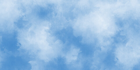 abstract painted white clouds with pastel blue cloudy sky texture, Abstract hand paint square stain watercolor background, watercolor abstract texture with white clouds and blue sky.