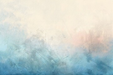 Abstract blue and white background texture with grunge brush strokes and stains