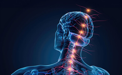 The central nervous system (CNS) is the part of the nervous system that consists of the brain and spinal cord.