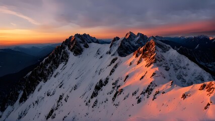 sunset-in-the-mountains