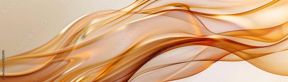 Poster abstract minimalist background with dynamic lines in the form of waves