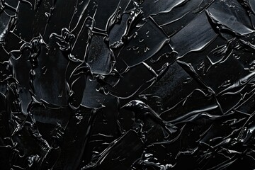 Crushed glass on a black background,  Abstract background for design