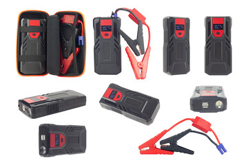 set starter charger, isolated from background	