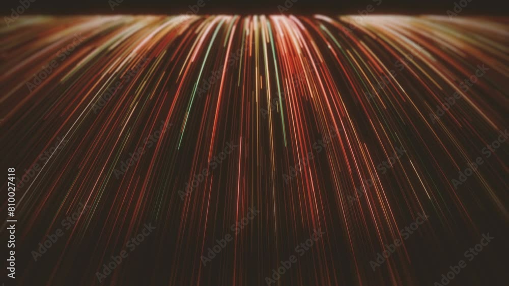 Poster abstract flowing lines background/ animation of an abstract background of flowing and streaming ligh