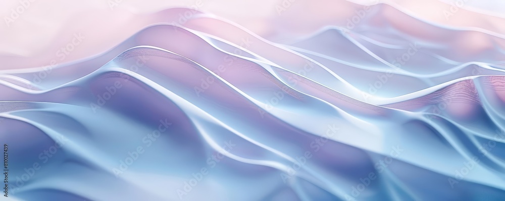 Poster abstract minimalist background with soft lines in the form of waves