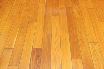 Yellow Parquet Floor Long Tiles Home Interior