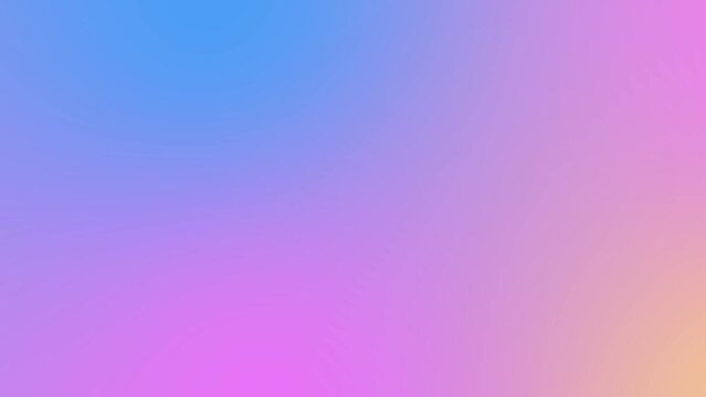 Colorful Abstract blurred gradient mesh background in pink blue and purple colors. Colorful Soft vibrant Moving background. Purple pink blue ultraviolet smooth color transitions 4k loop art