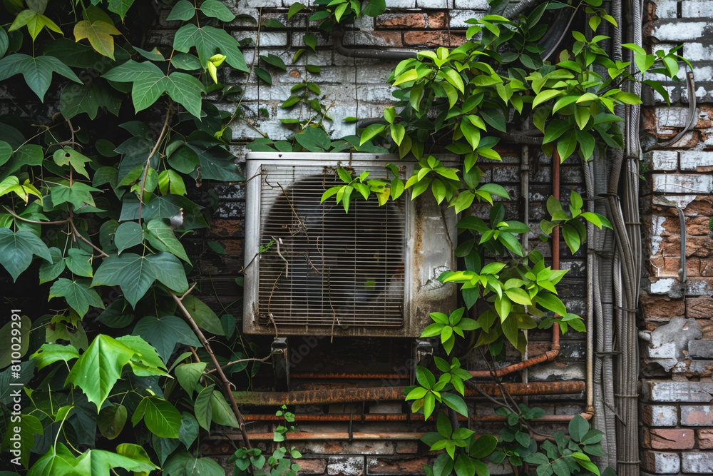 Poster the seamless integration of technology and art in a condenser unit